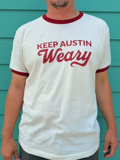 Keep Austin Weary Ringer Tee