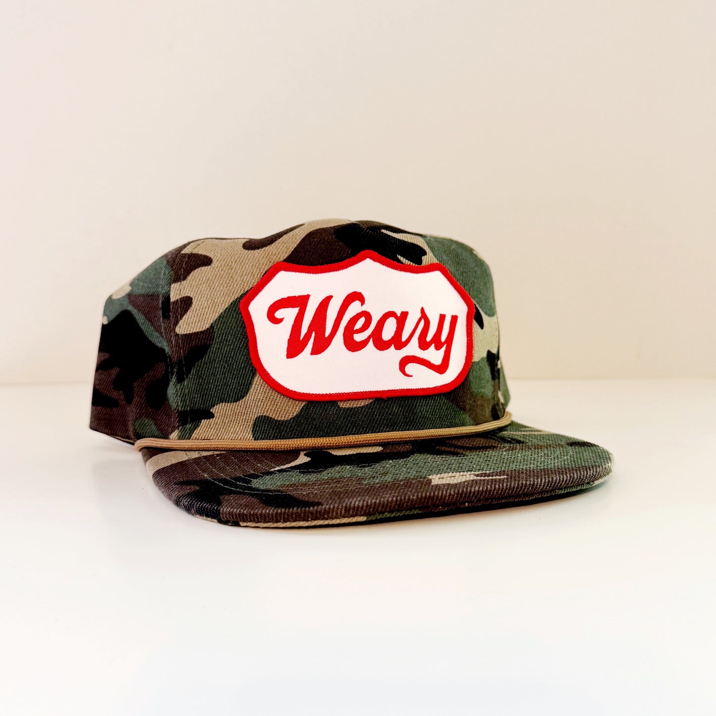 Camo Weary Cap