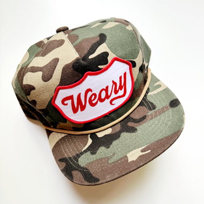 Camo Weary Cap