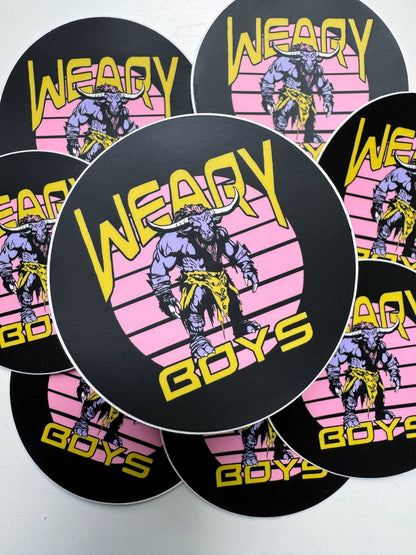 Weary Stickers