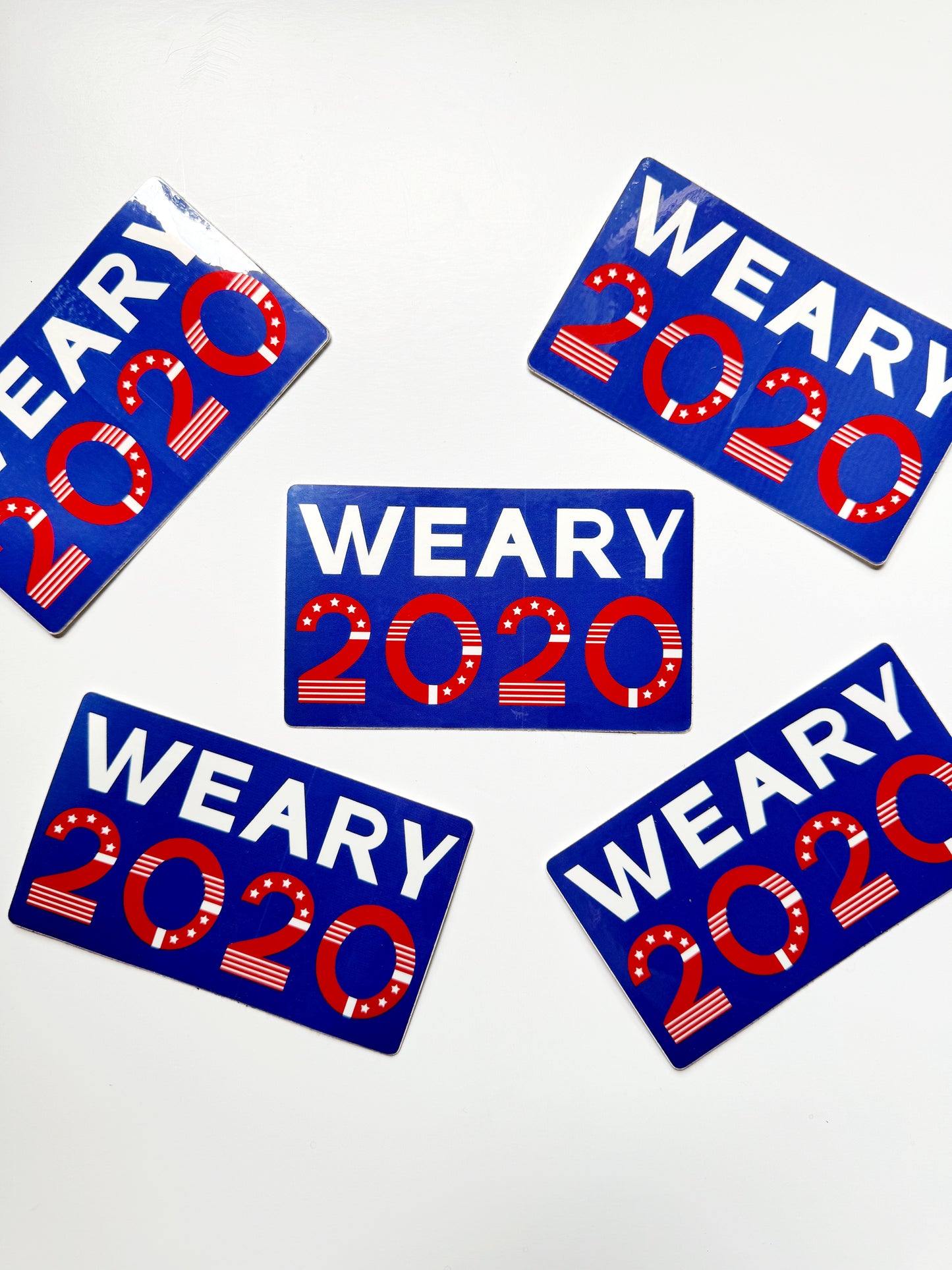 Weary Stickers